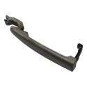 Macaneta Externa Esquerda Citroen C3 2002 2012 Preto Dianteira/traseira