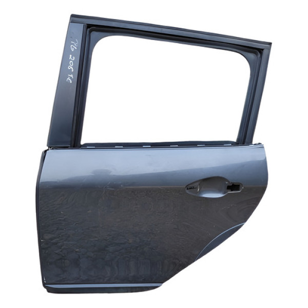 Porta Traseira Esquerda 206 Hatch 2010 2015 Traseira Esquerda Verde