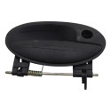 Macaneta Externa Dianteira Direita Chevrolet Celta 2001 2006 Preto Dianteira