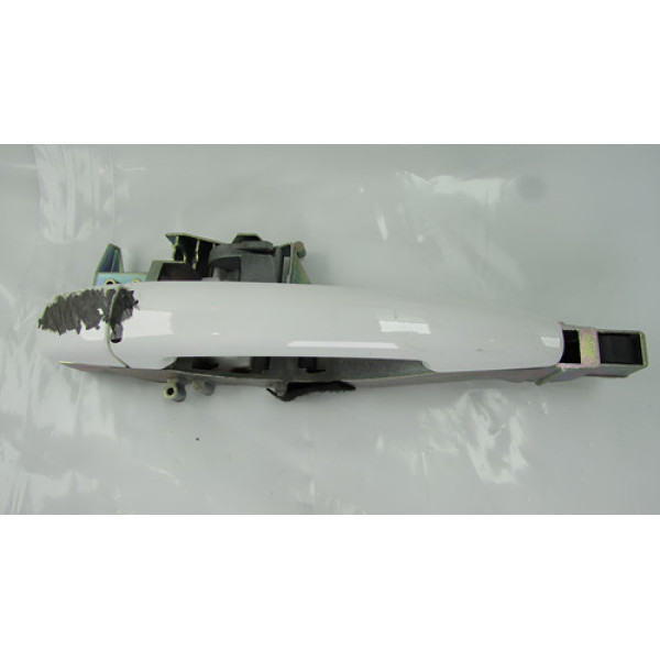 Maçaneta Externa Direita  308 Active 15 Peugeot  ( Riscada) Branco Dianteira