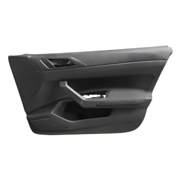 Forro Porta Dianteira Esquerda Volkswagen Virtus Polo 2017 Preto