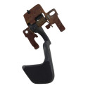 Macaneta Porta Dianteira Direita Gm Blazer 2000 2005 Cinza Traseira