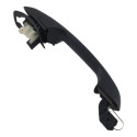 Macaneta Externa Porta Traseira Direita Ecosport 2009 Preto Dianteira/traseira