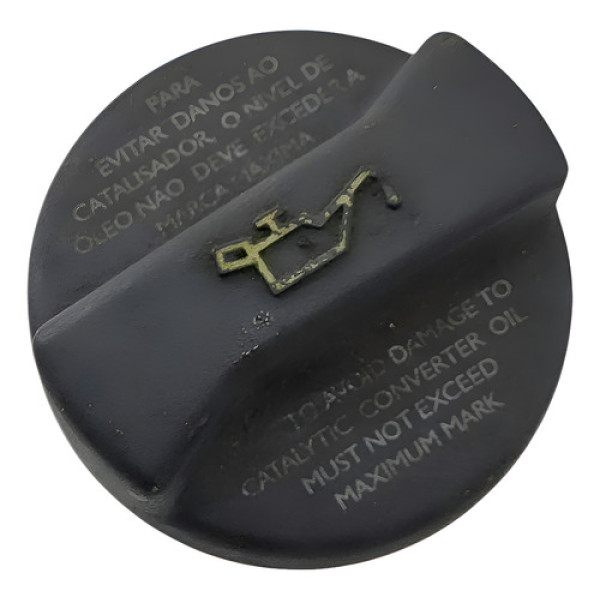Tampa Oleo Motor Volkswagen Gol Parati 1997 2005 Preto