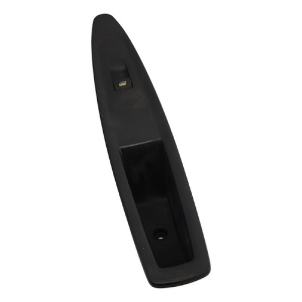 Moldura Botao Porta Dianteiro Direito Citroen C4 2007 Preto