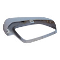 Capa Cobertura Retrovisor Direito Volkswagen Golf 2007 2011 Branco
