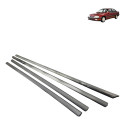 Kit Friso Vidro  Externo Chevrolet Omega 1992 1993 Preto