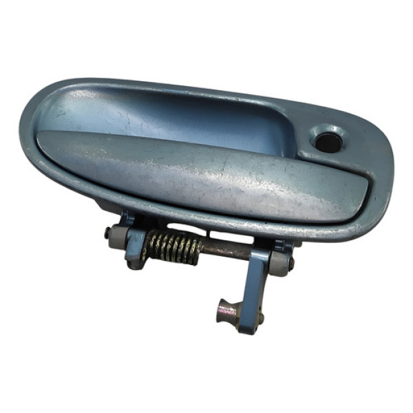 Puxador Macaneta Externa Dianteiro Direita Honda Civic 2001 Prateado Dianteira