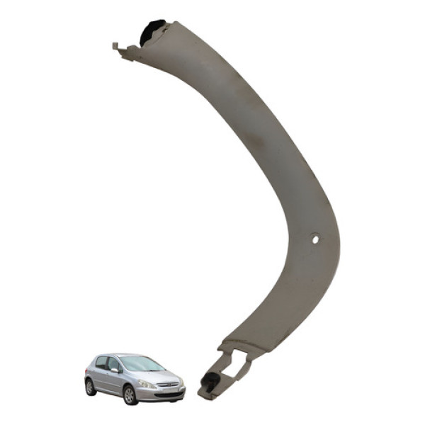 Acabamento Vidro Porta Malas Direito Peugeot 307 2005 2006 Preto Dianteira/traseira
