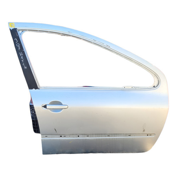 Porta Lateral Dianteiro Direito Peugeout 307 2009 2010 Dianteira Direito Preto