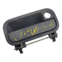 Macaneta Externa Porta Dianteita Esquerda Vectra 1997 2005 Preto Dianteira