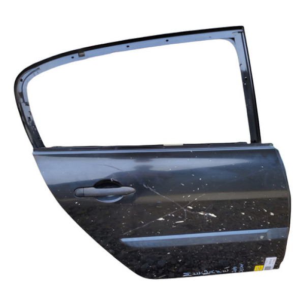 Porta Traseira Direita Renault Megane 2008 2009 Traseira Direita Preto