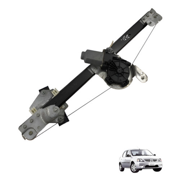 Maquina Vidro Porta Dianteira Direita Renault Logan 2010