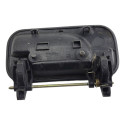 Macaneta Externa Porta Traseira Esquerda Vectra 1997 2005 Preto Traseira