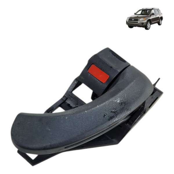 Macaneta Interna Dianteira Direita Toyota Rav4 2008 Usados Preto Dianteira