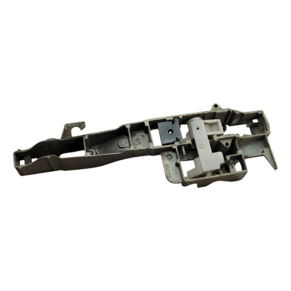 Macaneta Externa Dianteira Esquerda Peugeot 407 2006 Preto