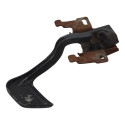 Macaneta Porta Dianteira Direita Gm Blazer 2000 2005 Cinza Traseira
