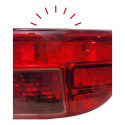 Lanterna Esquerda Parachoque Citroen Aircross 2010 C Detalhe Direito/passageiro Vermelho