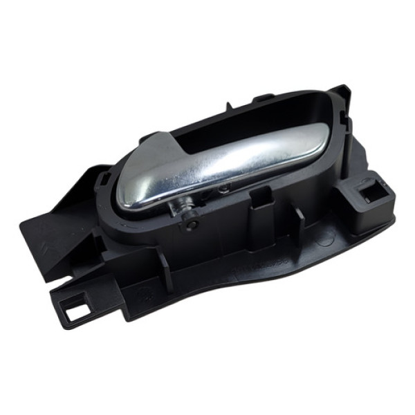 Macaneta Interna Traseira Esquerdo Citroen C4 2008  2012 Preto Traseira