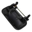Macaneta Externa Porta Traseira Esquerda Vectra 1997 2005 Preto Traseira