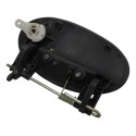 Macaneta Externa Dianteira Direita Chevrolet Celta 2001 2006 Preto Dianteira