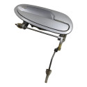Macaneta Porta Traseira Esquerda Gm Omega 2000 2005 Cinza Traseira