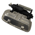 Macaneta Externa Porta Traseira Esquerda Zafira 2007 Preto Traseira