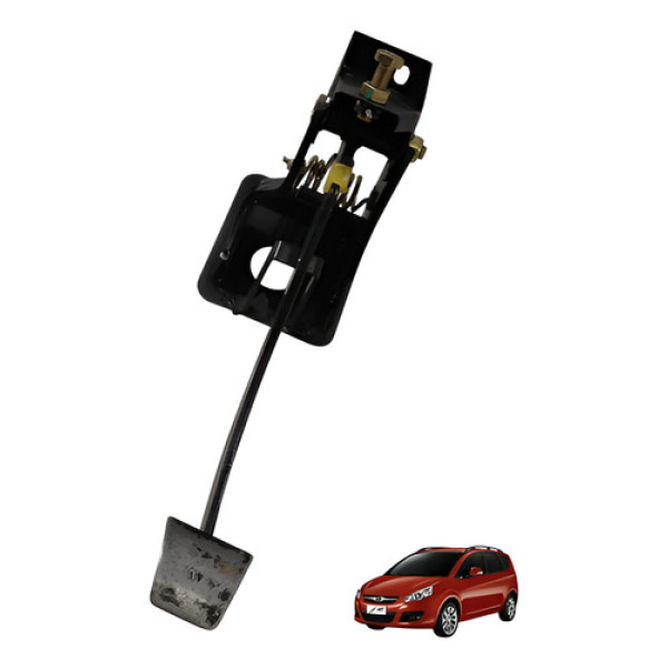 Pedal Embreagem Jac J6 2.0 2010 2015 Preto Preto