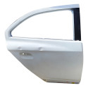 Porta Lateral Traseira Direita Renault Prisma 2015 Traseira Direita Cinza