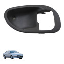 Moldura Macaneta Dianteira Direita Lancer 1997 1999 Preto Dianteira/traseira
