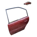 Porta Traseira Esquerda Chevrolet Omega Suprema 1992 1993 Traseira Esquerda Vermelho