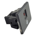Botao Comando Alarme Interno Chevrolet S10 Blazer 1996 2000 Preto