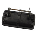 Macaneta Externa Porta Traseira Direita Gm S10 1995 2011 Preto
