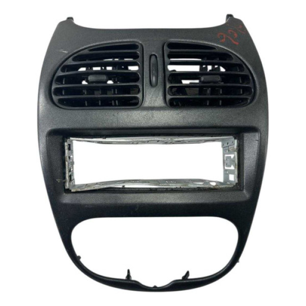 Moldura Painel Central Difusor Peugeot 206 2001 2005