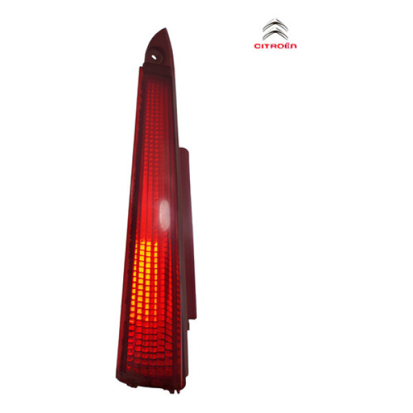 Lanterna Tampa Traseira Esquerda Citroen C4 Hatch 2008 2014 Esquerdo Vermelho
