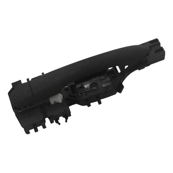 Macaneta Externa Porta Dianteira Direita Renault Megane 2006 Preto Dianteira