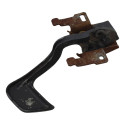 Macaneta Porta Dianteira Direita Gm Blazer 2000 2005 Cinza Traseira