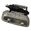 Macaneta Externa Porta Traseira Esquerda Zafira 2007 Preto Traseira
