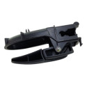 Macaneta Interna Porta Traseira Esquerda Focus 2000 2008 Preto Traseira