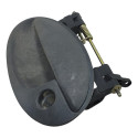 Macaneta Externa Porta Esquerda Chevrolet Celta 2003 2005 Preto Dianteira/traseira