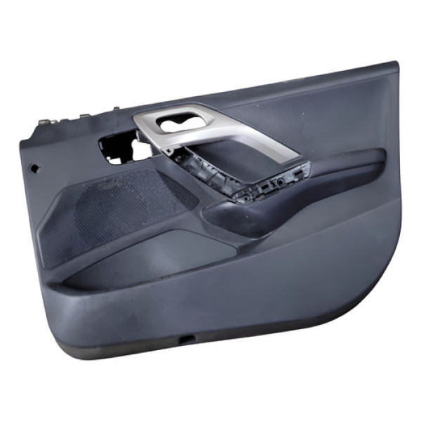 Forro Porta Dianteira Direita Peugeot 208 2012 2019 Preto