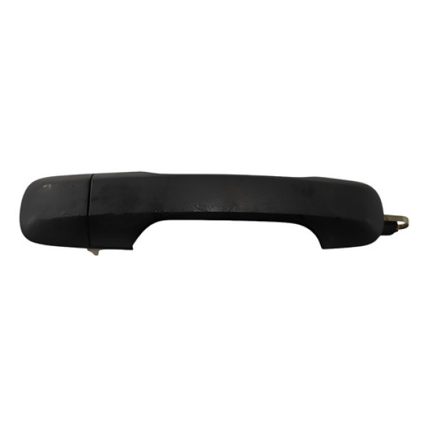 Macaneta Externa Porta Dianteira Esquerda Ecosport 2003 2012 Preto