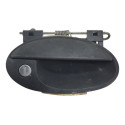 Macaneta Externa Dianteira Direita Chevrolet Celta 2001 2006 Preto Dianteira