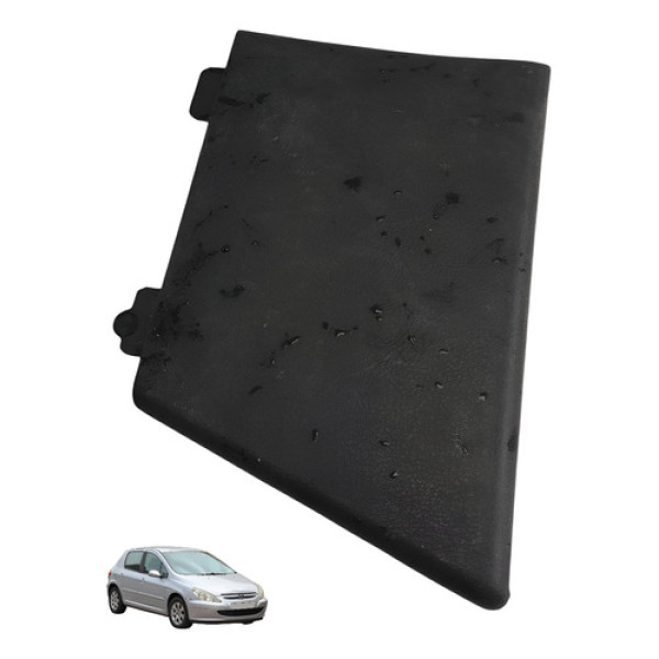 Tampa Acabamento Esquerdo Porta Malas Peugeot 307 2005 Preto