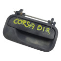 Macaneta Externa Traseira Direita Corsa Montana 2004 2012 Preto Dianteira/traseira