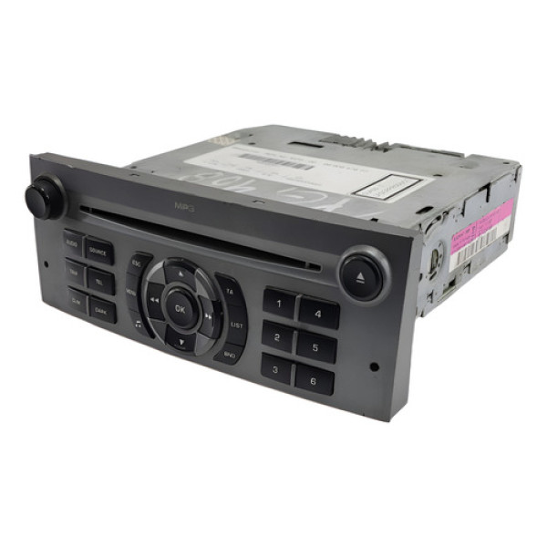 Radio Midia Player Cd Painel Peugeot 407 2010 2012 Cinza