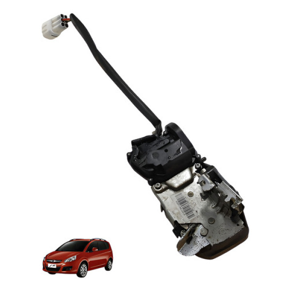 Fechadura Eletrica Traseira Esquerda Jac J6 2010 2015 Preto