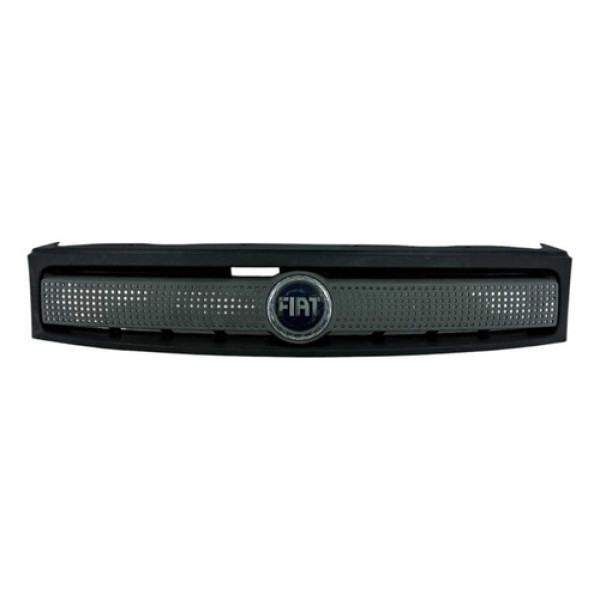 Grade Parachoque Dianteiro Fiat Palio G4 2009 2015 Preto Direito