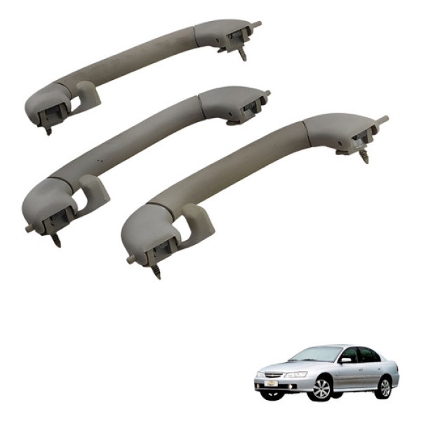 Kit Alca Teto Puta Merda Chevrolet Omega 2003 2004 Bege