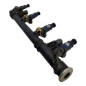 Flauta Combustivel Com Bico Injetor Gm Agile 1.4 2010 2016